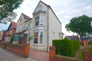 An office on the corner of 64 St Peters Avenue in Cleethorpes.